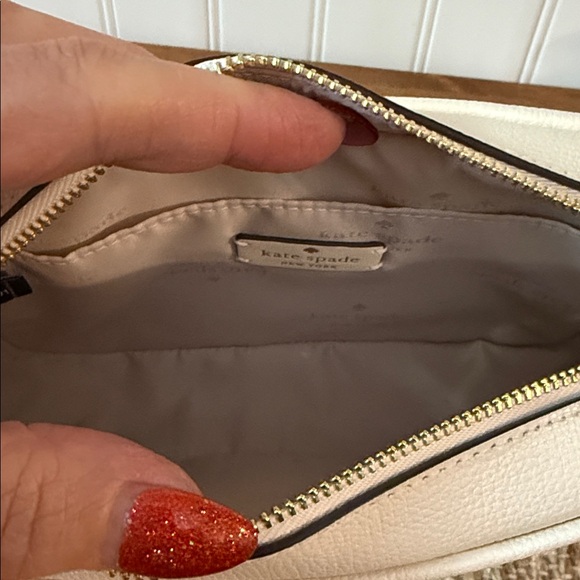 Kate Spade Oh Snap Straw Camera Bag in the Meringue Multi color.  MSRP $299 nwt - Picture 6 of 6